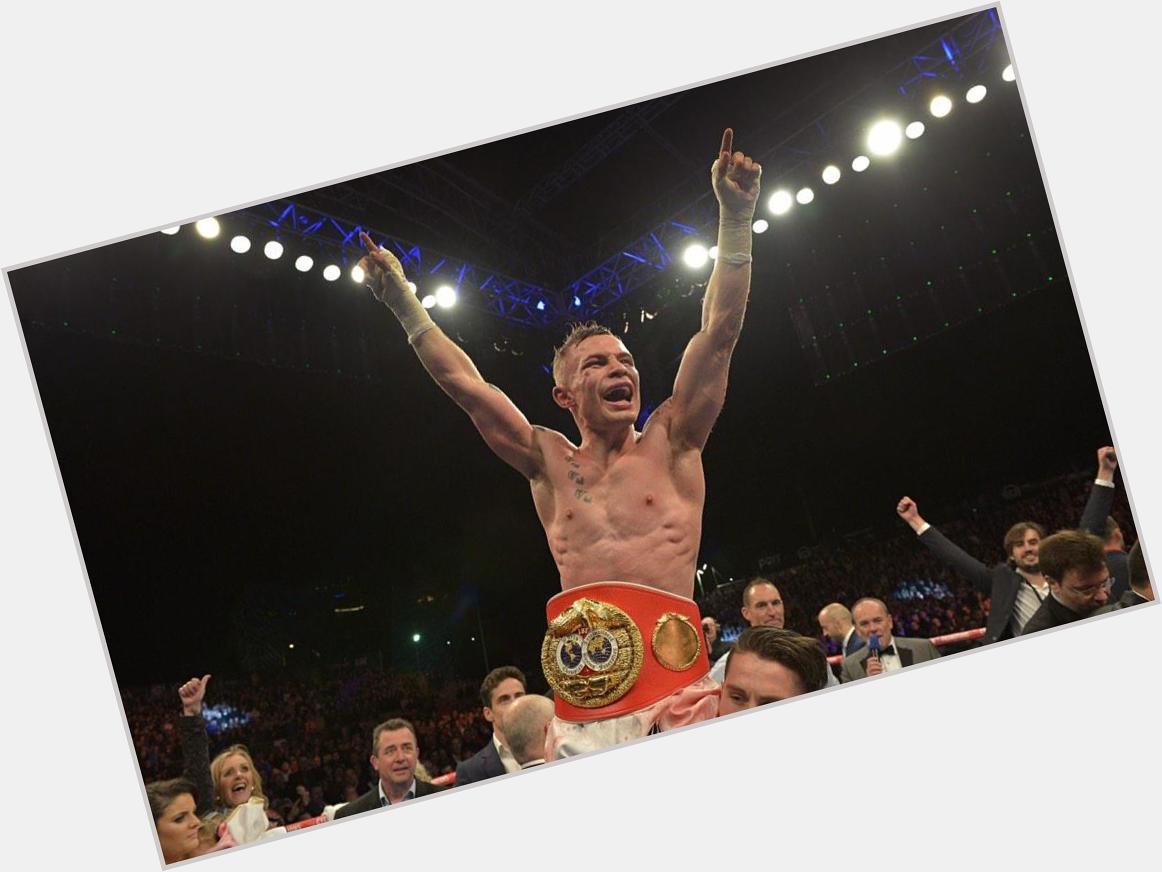 Happy 28th Birthday to the IBF super bantamweight champion of the world, Carl Frampton. Good luck next week Carl! 