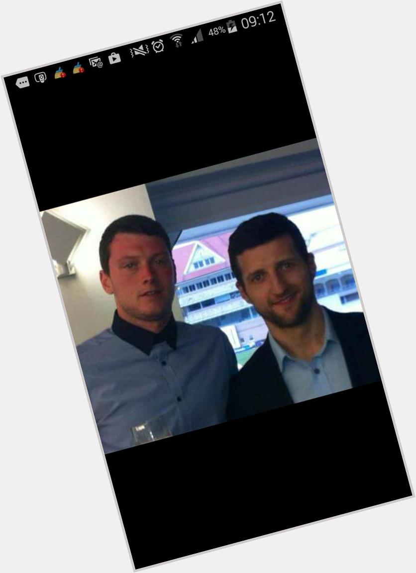 A big happy birthday to Carl Froch\s Butler Have a good un Gadget legs 