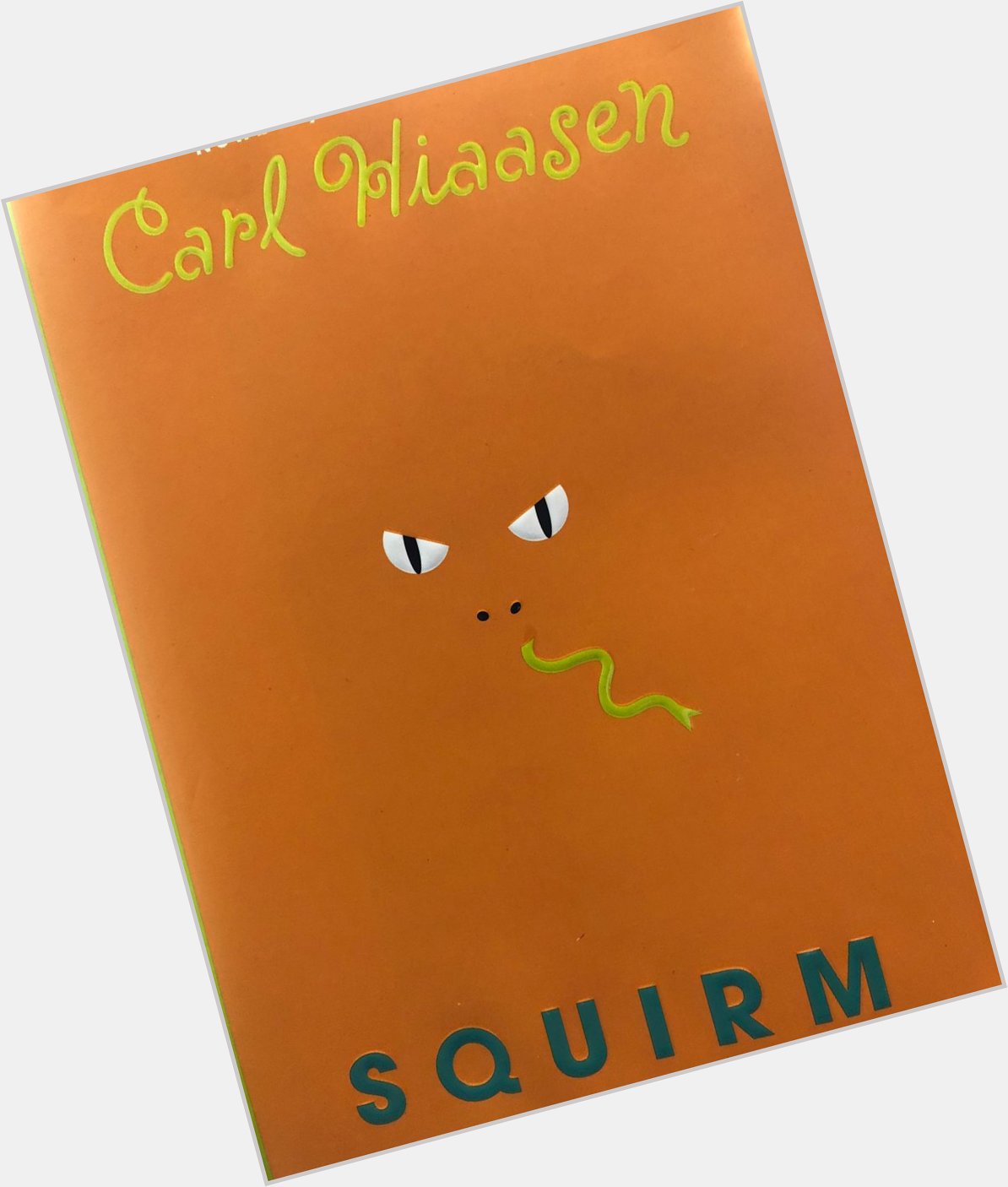 Happy Birthday Carl Hiaasen! Have you read Squirm? Highly entertaining, yet insightful! 
