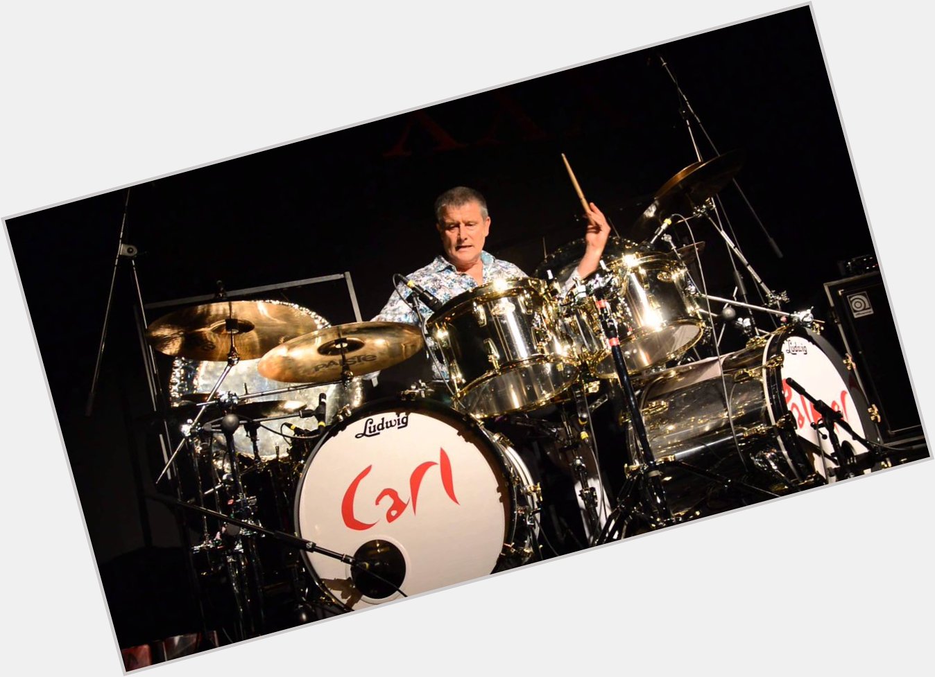 Born on this day in 1950 in Handsworth, UK, Carl Palmer, drummer of ELP and Asia. Happy 67th birthday 