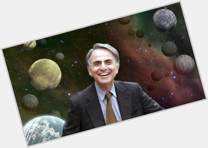 Happy birthday, Carl Sagan!  