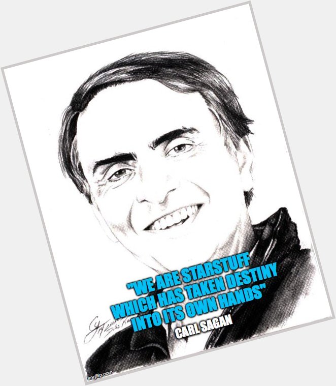 Happy Birthday Carl Sagan, born this day 83 years ago. 