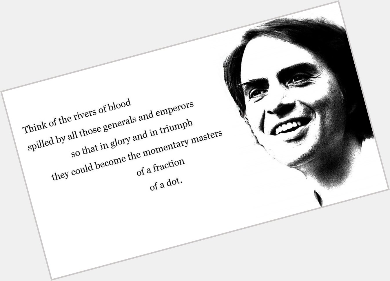 Happy birthday, Carl Sagan (1934-1996)

 