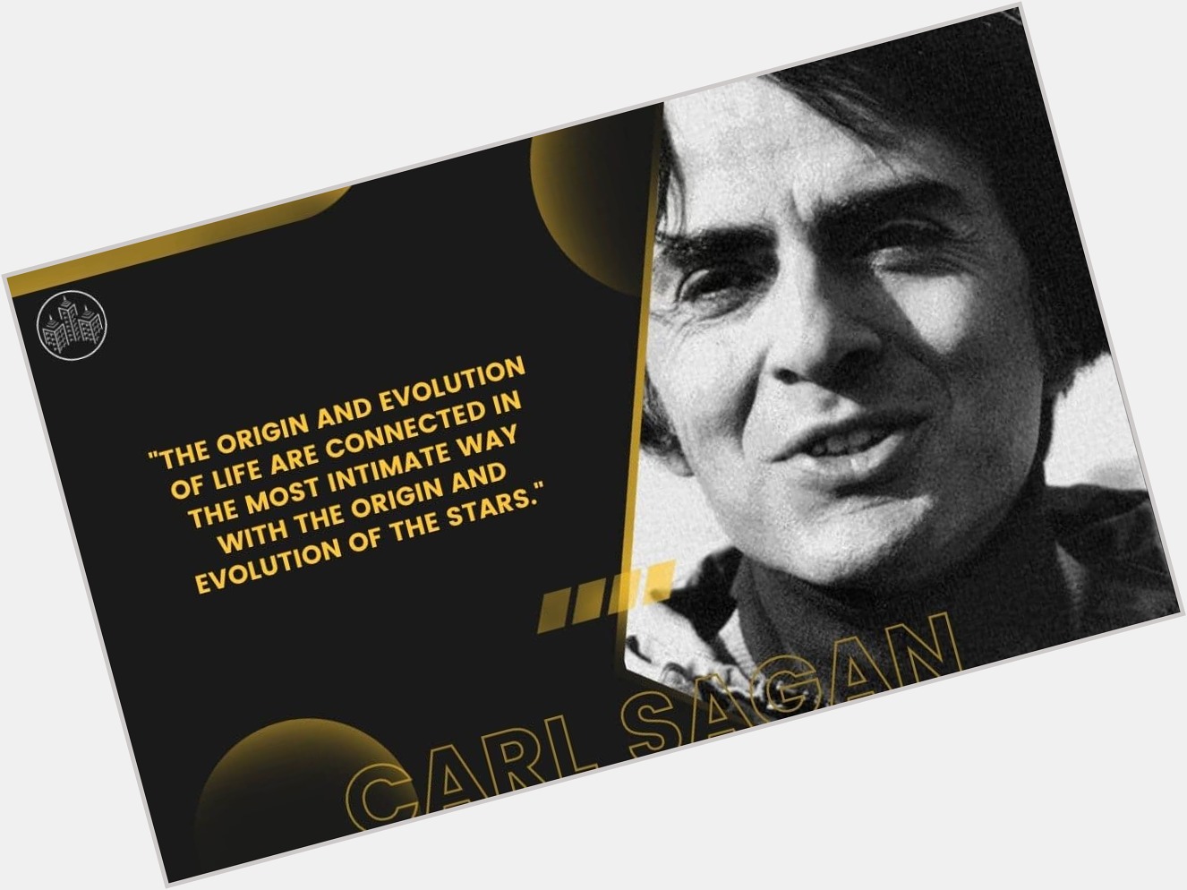 Happy Birthday Carl Sagan, you legend! 