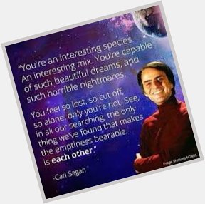 Happy birthday to the great Carl Sagan! 