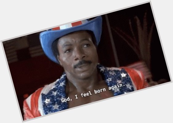 Happy 73rd birthday to the Count of Monte Fisto, Carl Weathers. 