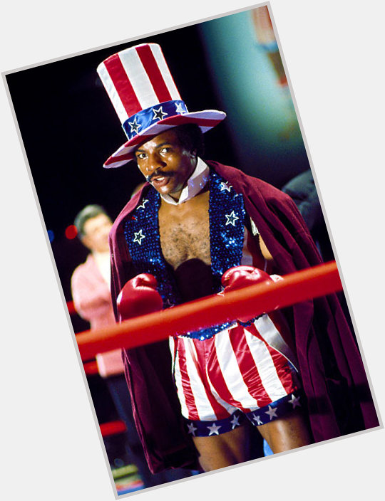Happy Birthday to Carl Weathers .Who will always be APPOLO CREED to me!! 