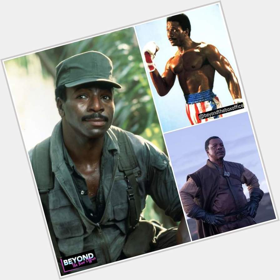 Happy 75th birthday to the legendary Carl Weathers! 