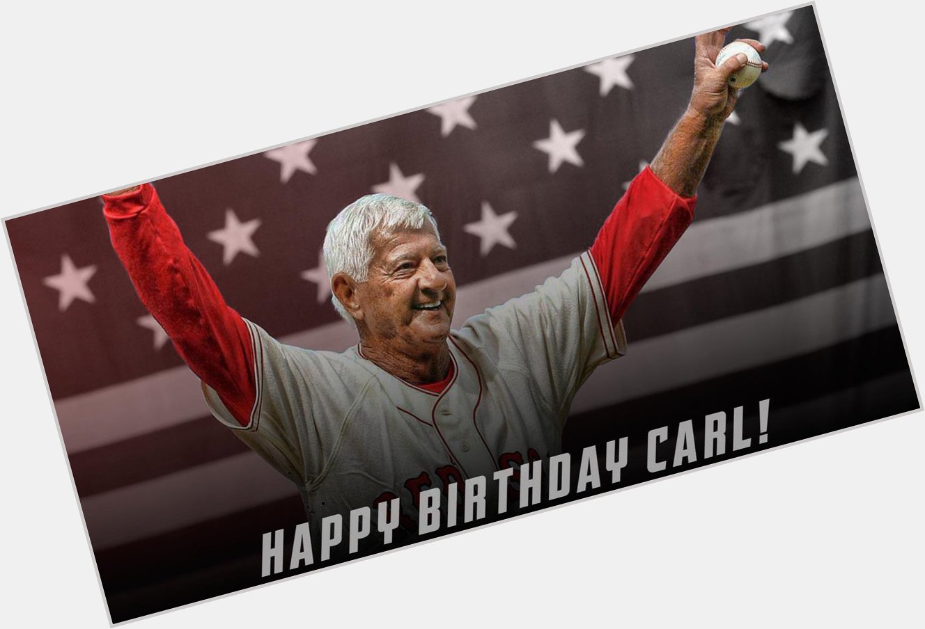 Happy Birthday to Legend, Carl Yastrzemski ! 