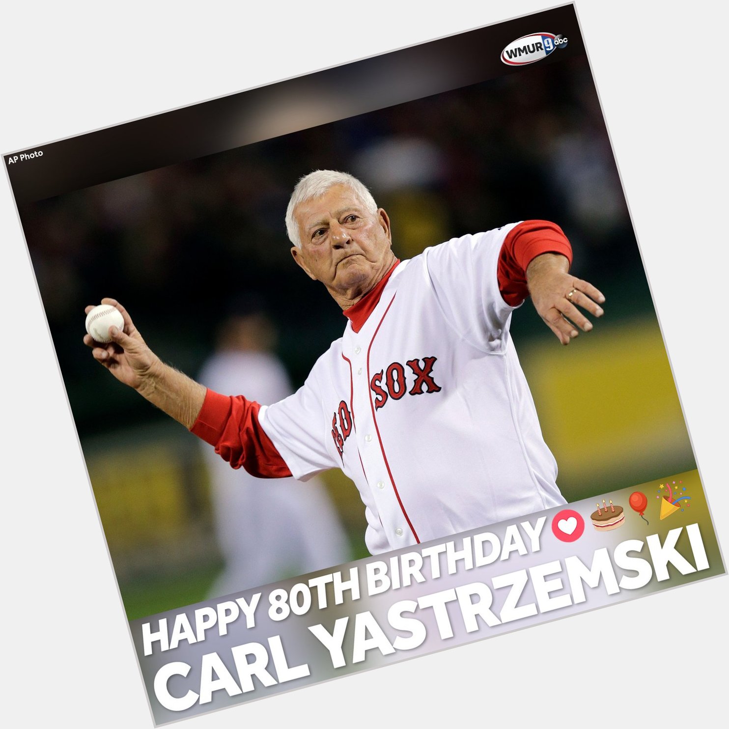 Wishing a happy 80th birthday to legend and Hall of Famer Carl Yastrzemski! 