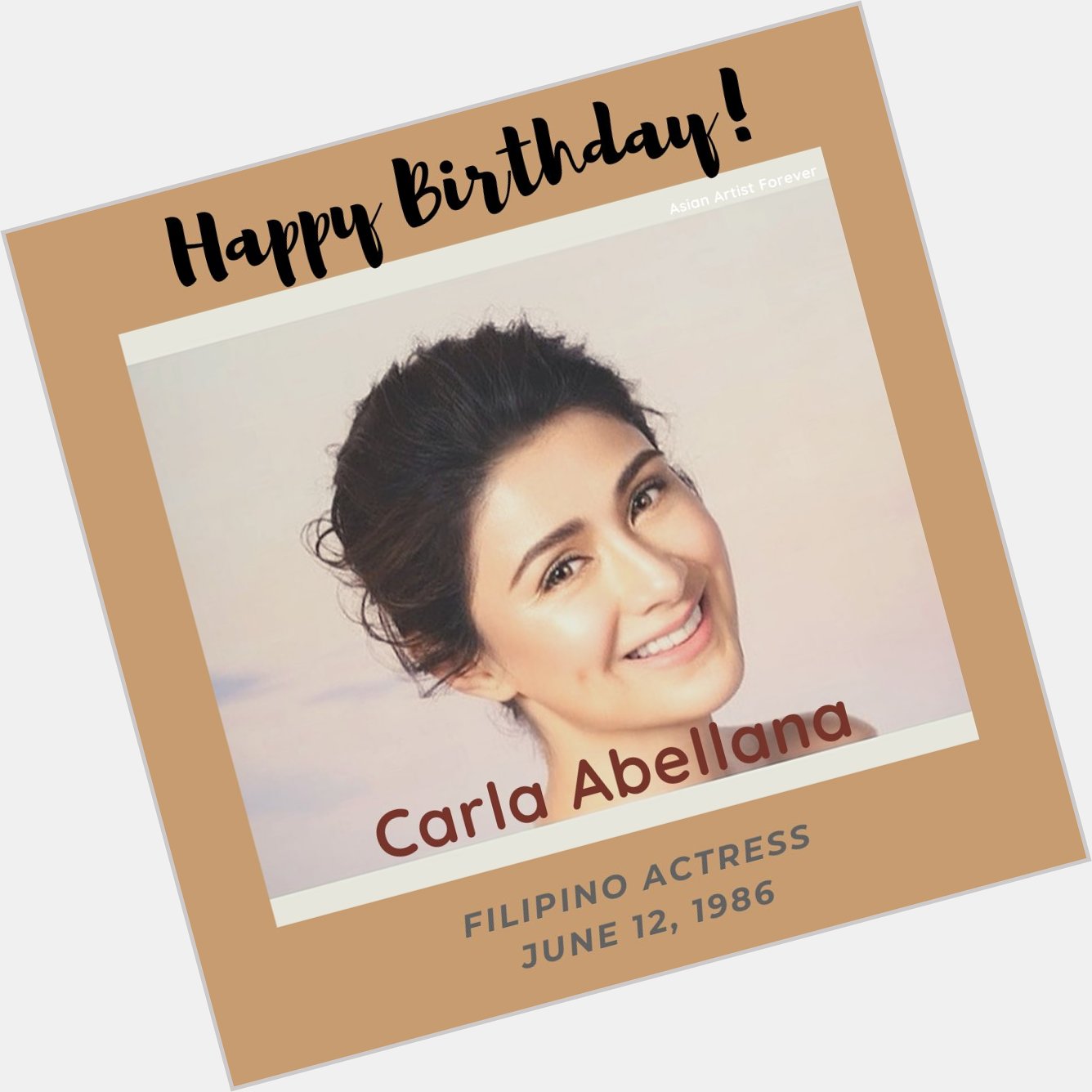 Happy Birthday Carla Abellana...     