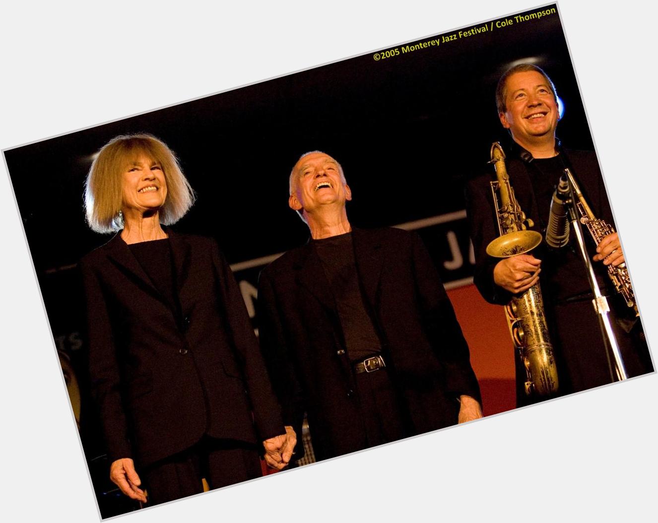 Happy Birthday today (May 11) to Carla Bley! Image: 2005 with Steve Swallow & 