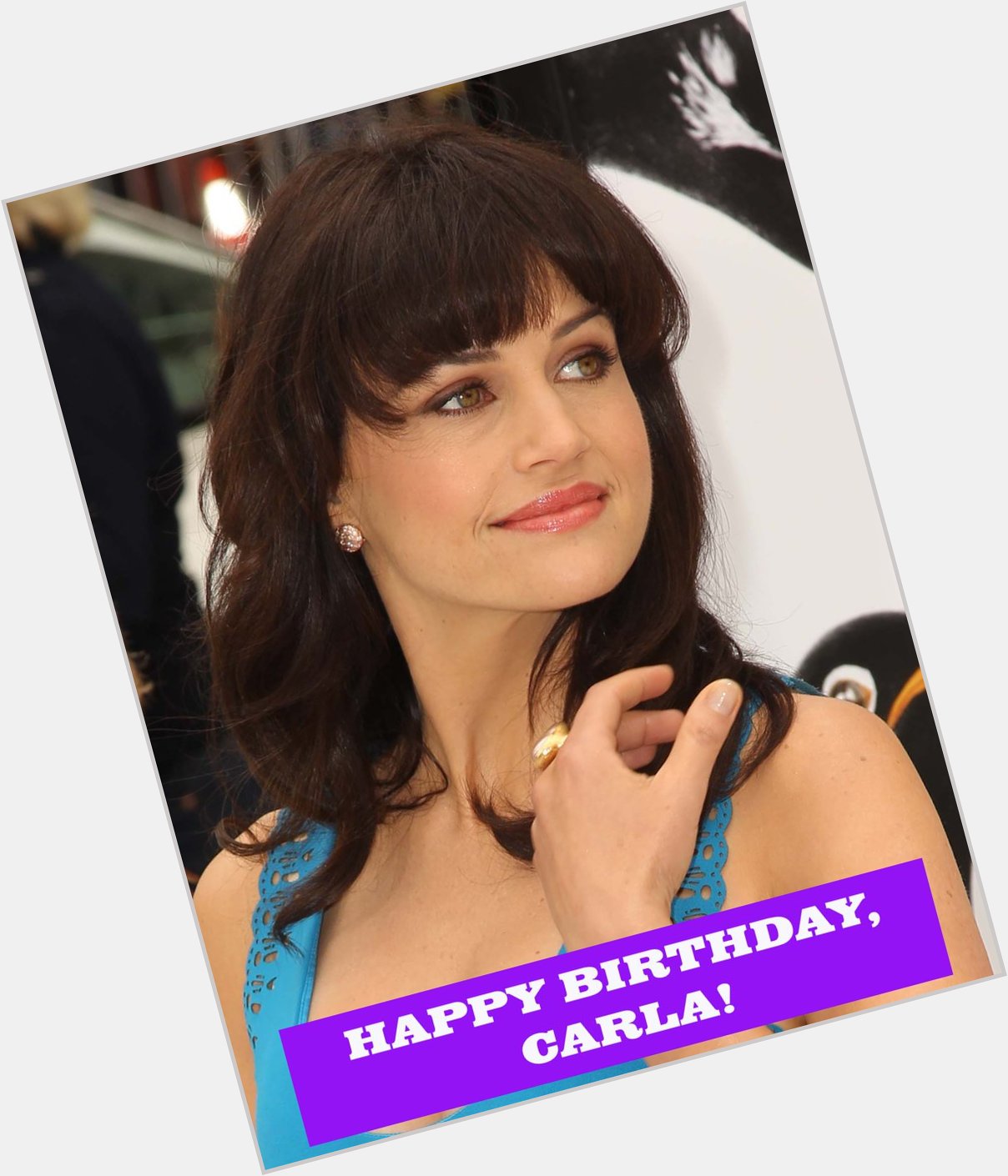 Movie Loft wishing a Happy Birthday to the incredibly talented and sexy, Carla Gugino. 