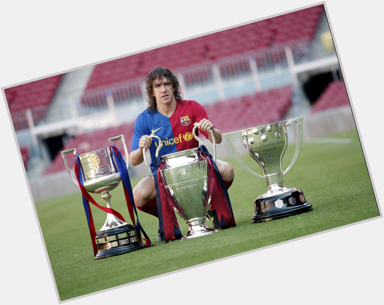 \" Wishing Barcelona legend, Carles Puyol, a very happy 37th birthday. 