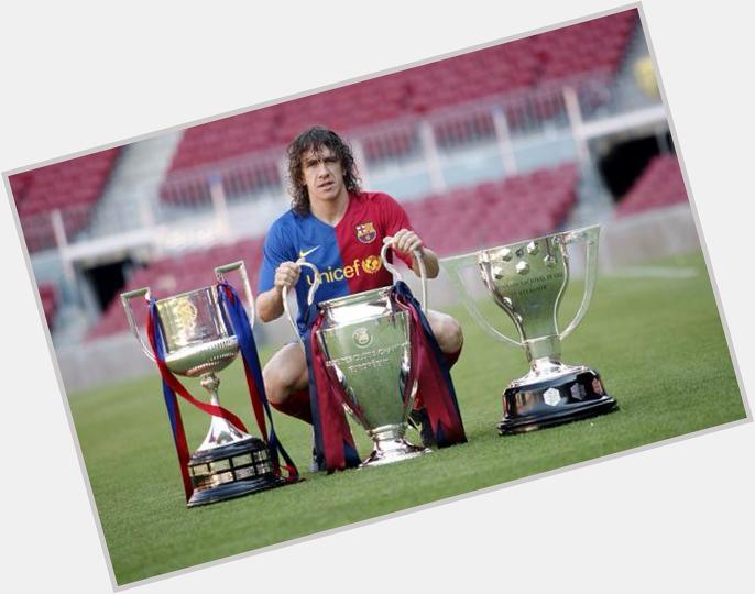 Happy birthday to our legend Carles Puyol! He made a huge 604 appearances for the first team before retiring. 