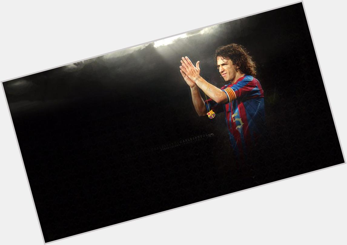 Happy Birthday, Carles Puyol   All Barça fans miss you 