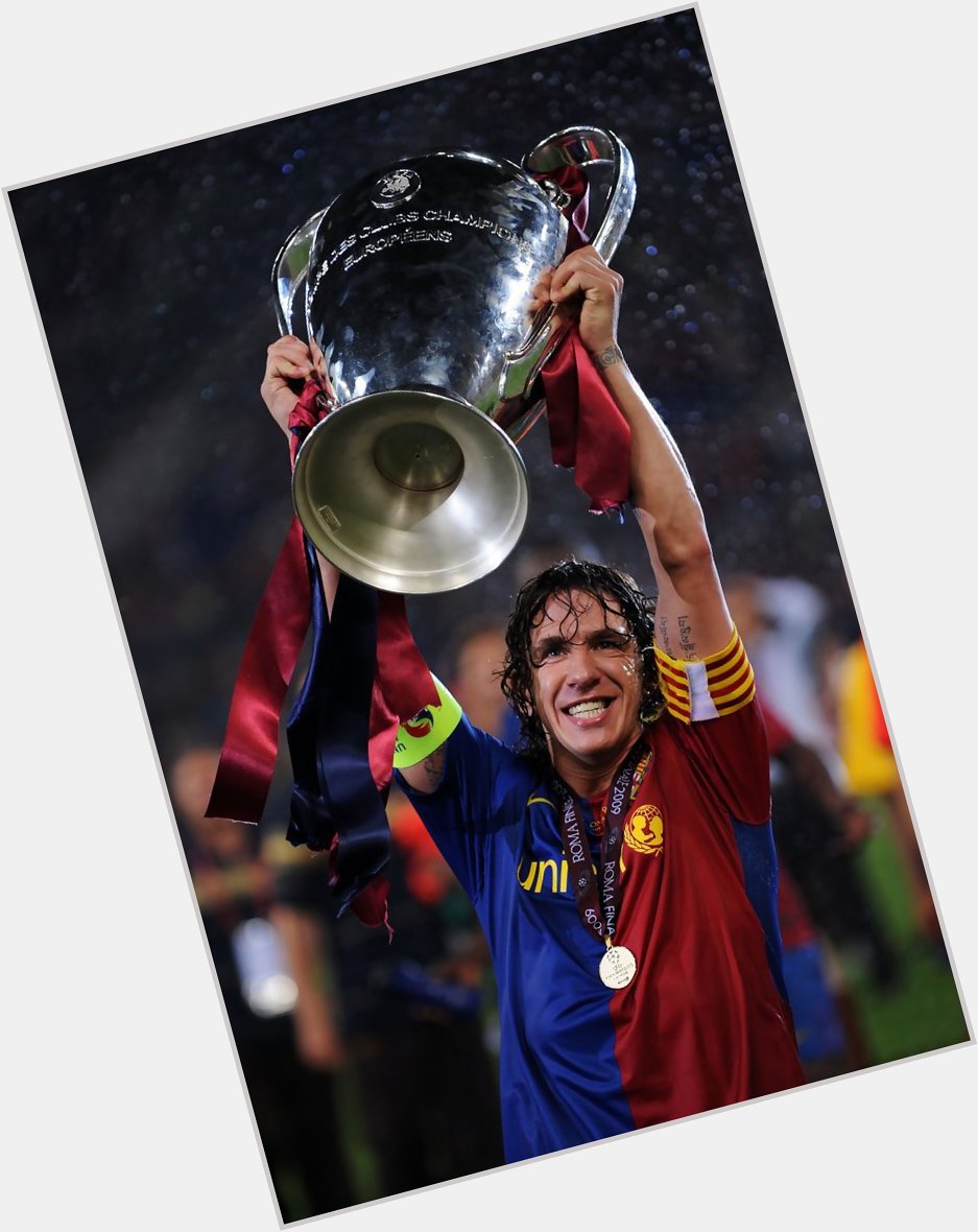 Happy birthday Carles Puyol(bornb 13.2.1978)
LEGEND! 