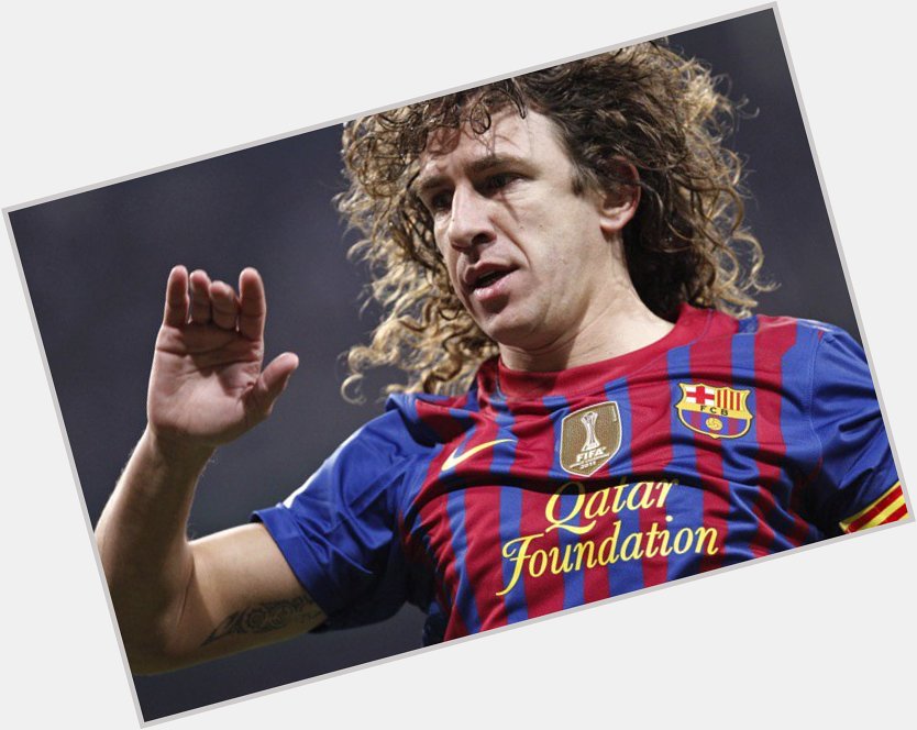 Fifteen seasons
593 appearances
Twenty major trophies

Happy birthday to the Barcelona legend, Carles Puyol 