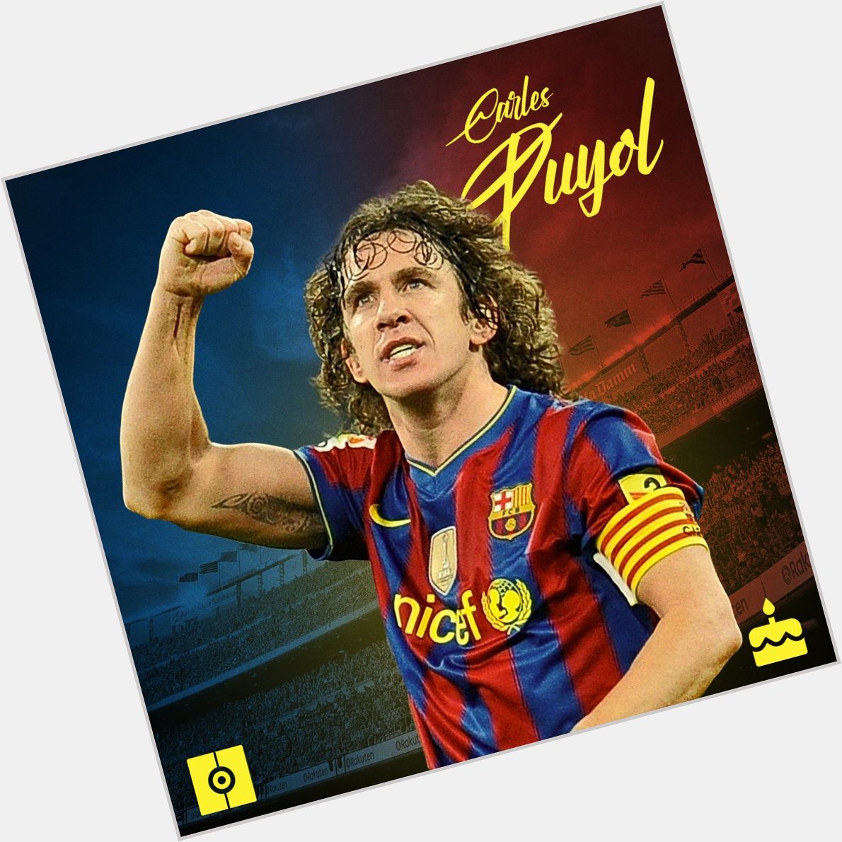 Happy birthday, Carles Puyol! The legend for both club and country turns 42 today  
