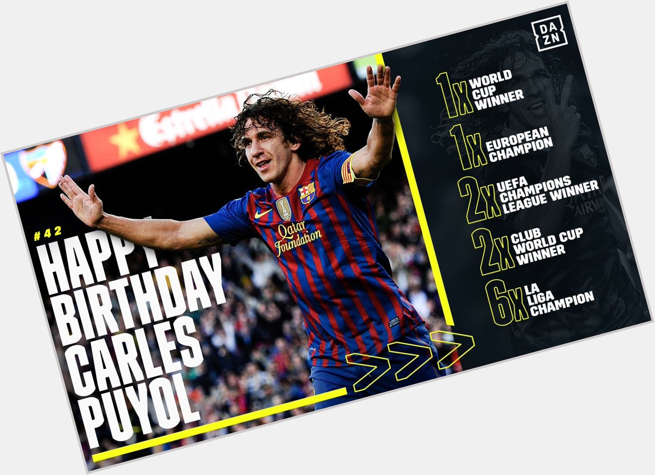 Happy 42nd Birthday to Carles Puyol Where do you rank him among the best defenders of all-time? 