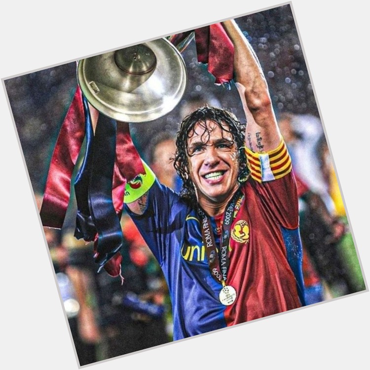 Happy Birthday to one of the greatest defenders of all time, Carles Puyol!  