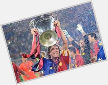 Happy 44th birthday to Carles Puyol, 