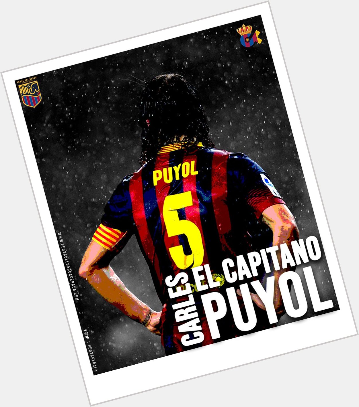 Defender,Leader and Icon.

Happy birthday to our one of the greatest captains of all-time,Carles Puyol   