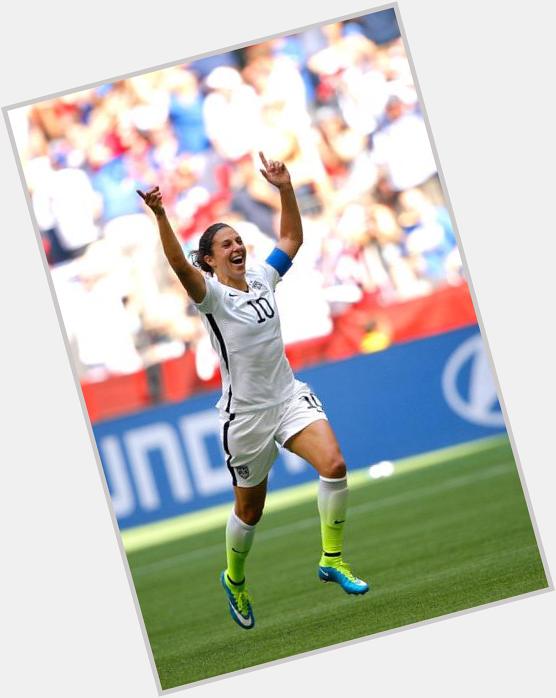 Happy Birthday to my absolute idol. The one and only Carli Lloyd.    