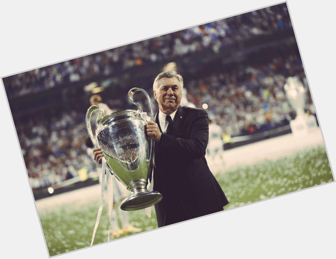Happy Birthday Carlo Ancelotti.Thank you for La Decima :\) gone but not forgotten   