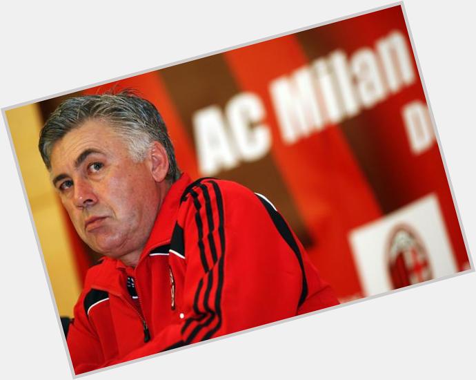 Happy Birthday to ex player/coach Carlo Ancelotti. 
He turns 56 today. 