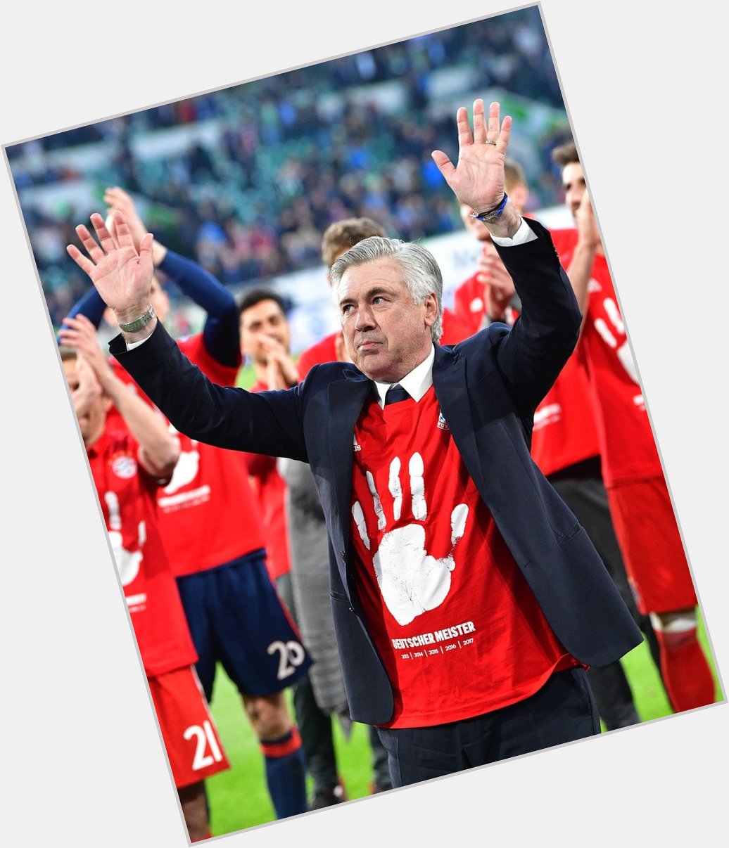 Happy birthday à l\ancien entraîneur du Bayern, Carlo Ancelotti (60 ans) 