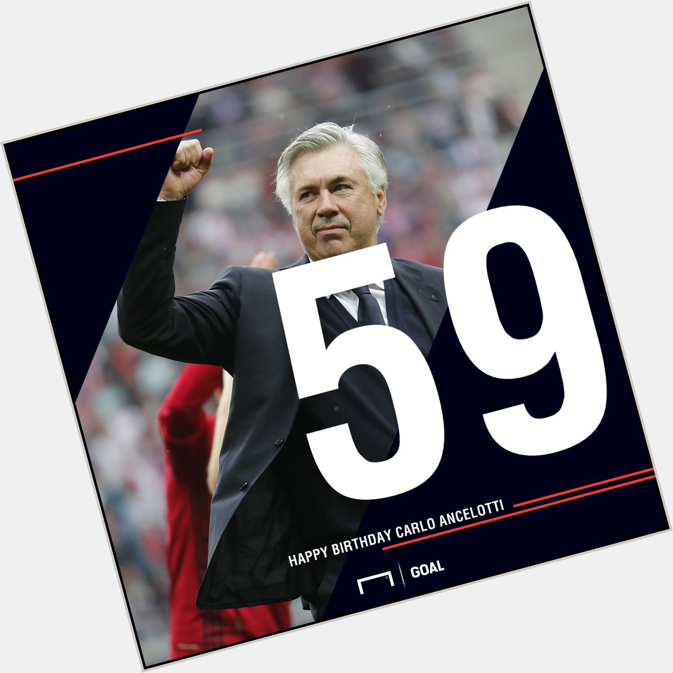 Happy Birthday to three-time Champions League winner Carlo Ancelotti! 