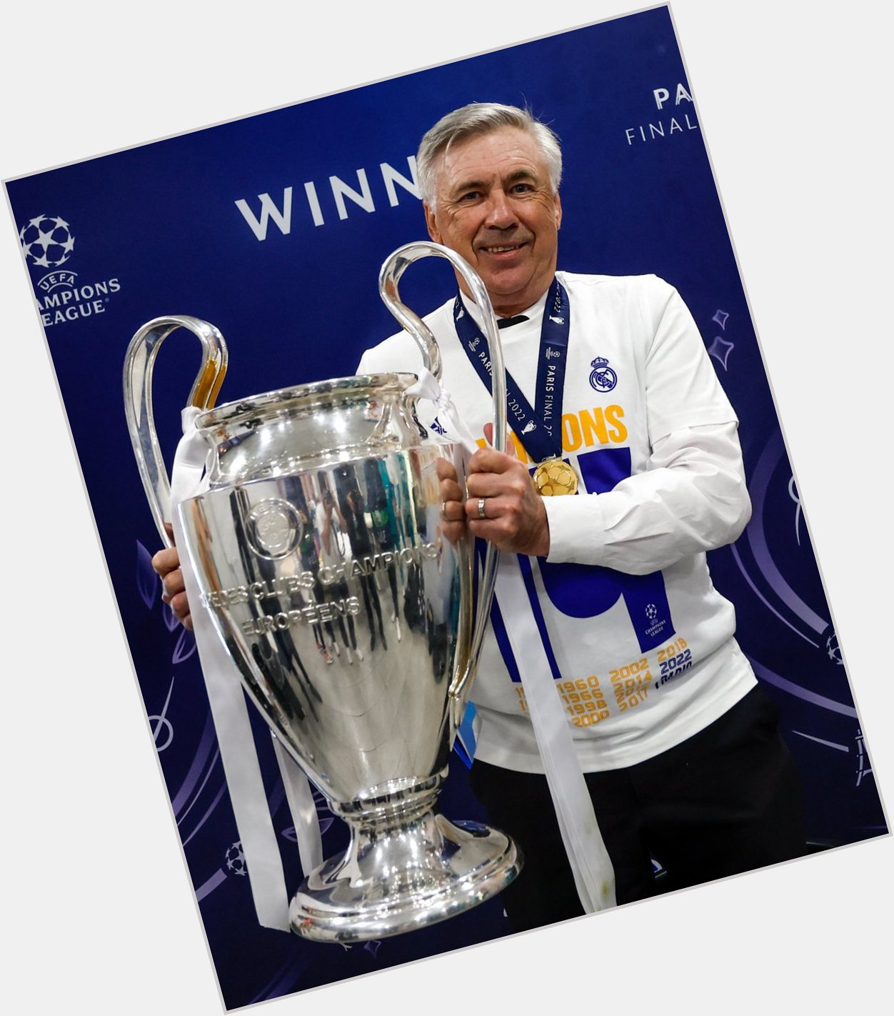   Happy birthday, Carlo Ancelotti. Have a great one  