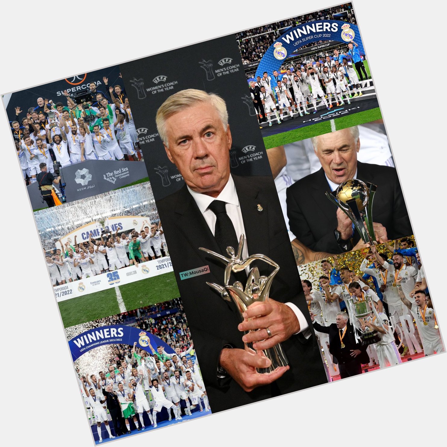 Don Carlo Ancelotti turns 64 today , Happy birthday to the GOAT    
