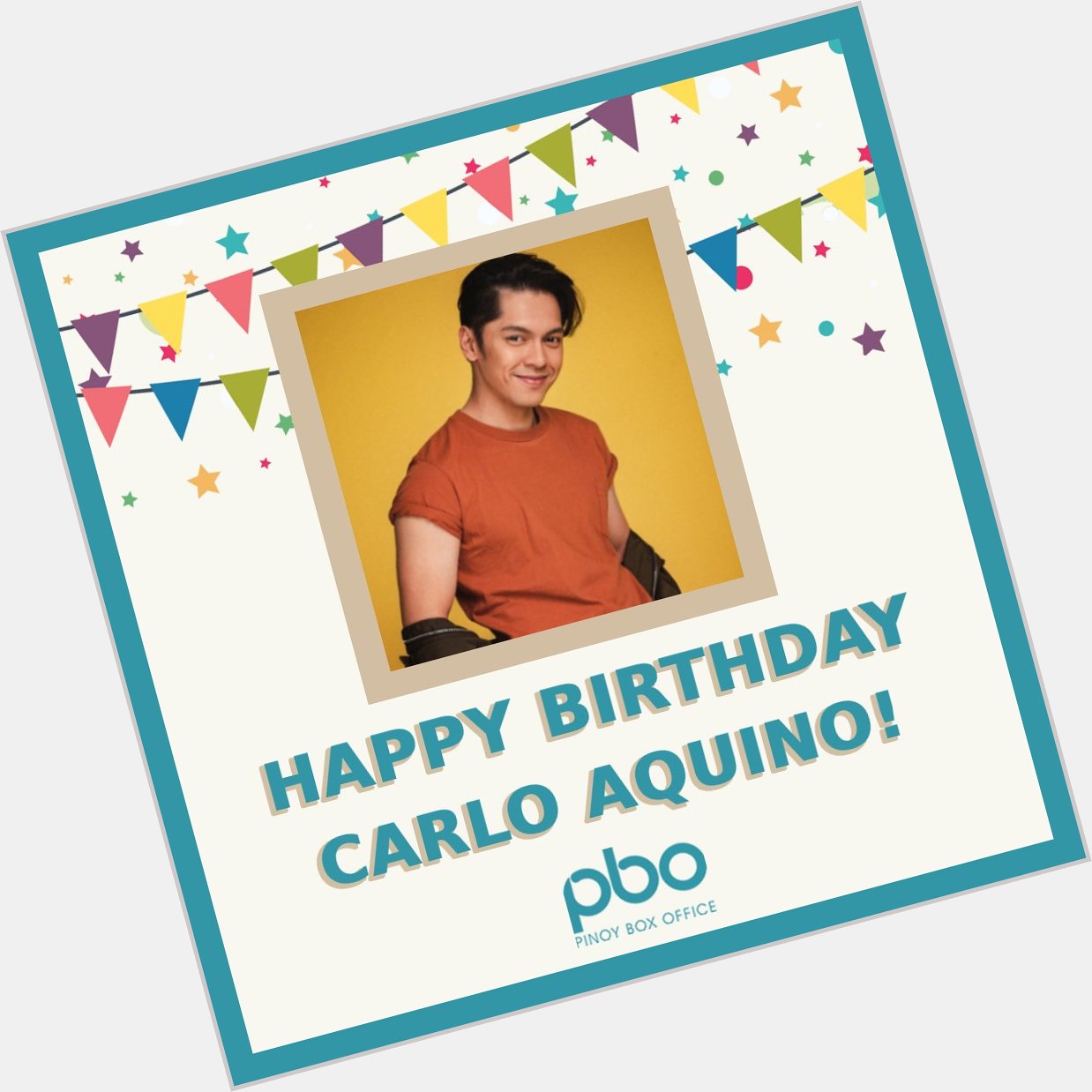 Happy Birthday Carlo Aquino! Wishing you an amazing birthday and a prosperous year ahead! 