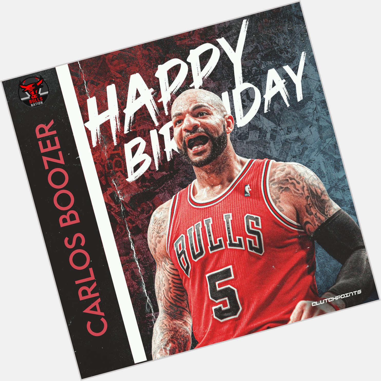 Join Bulls Nation in greeting 2X NBA All-Star Carlos Boozer a happy 40th birthday!  