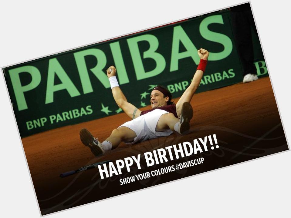 Happy Birthday to champion Carlos Moya! Carlos won 2 points in Spain\s 3-2 win over USA in the 2004 Final! 