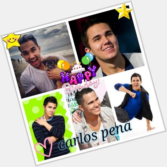 Happy birthday carlos pena maximum are what I love and I wish you the passes today super good 