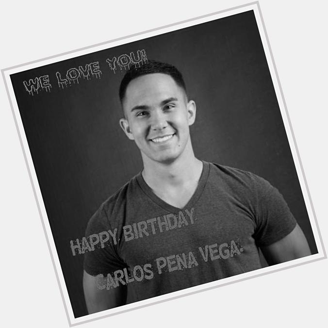  Happy birthday to the most beautiful perdon in thos world!
Mi baby Carlos Pena my best wishes to you. 