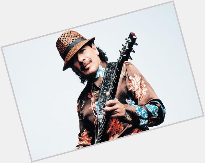 Very happy birthday to Carlos Santana! 