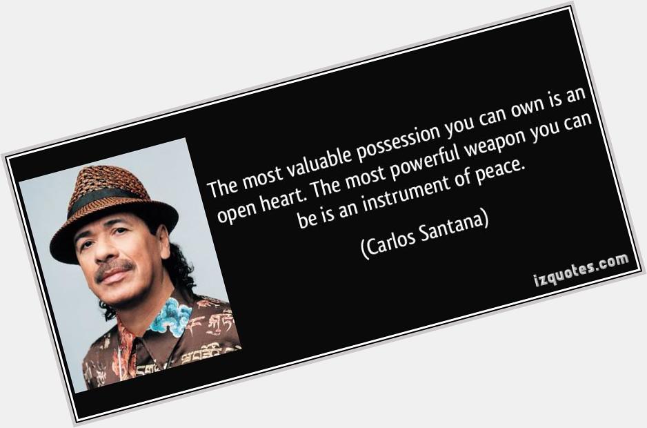 A very Happy Birthday to Carlos Santana, musician and naturalized US citizen!    