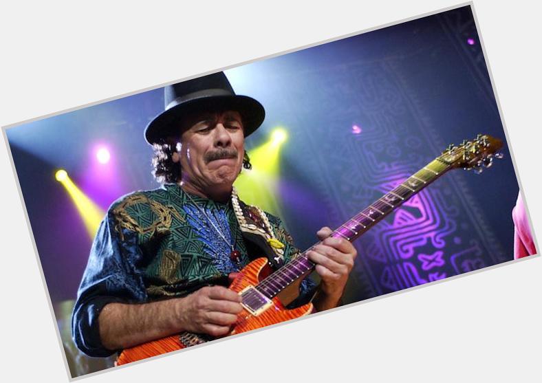 Many happy returns to Carlos Santana, global guitar hero, celebrating his 68th birthday today (20th July). Magic. 