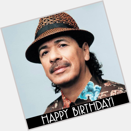 Happy Birthday to Carlos Santana, who graced our cover in Spring 2000.  