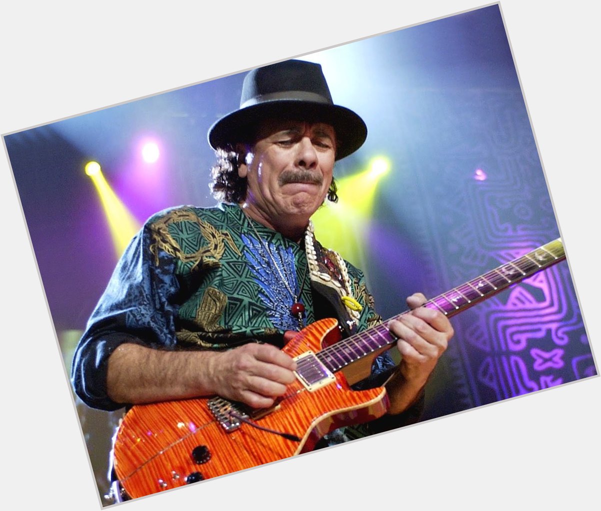 Happy birthday to Carlos Santana, born on 20 July 1947, Mexican and American rock guitarist. 