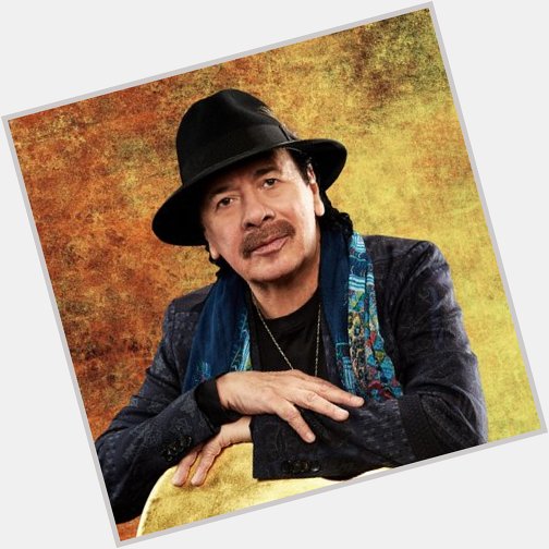 Happy birthday to Carlos Santana who was 74 today 