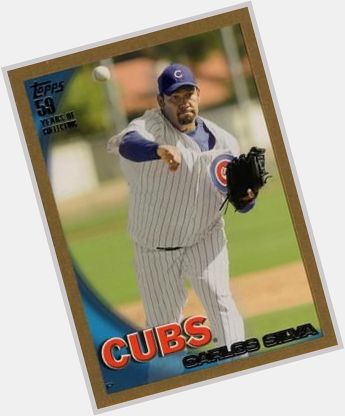 Happy 40th birthday to Carlos Silva. Carlos spent one season with the Chicago Cubs (2010). 