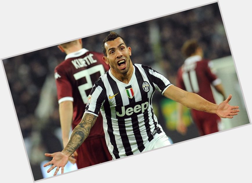 Happy birthday to former Juventus striker Carlos Tevez, who turns 33 today.

Games: 96
Goals: 50
Assists: 15 
