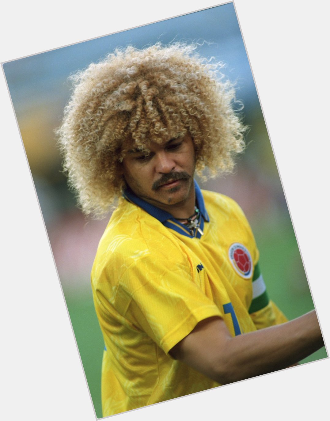 Happy Birthday Carlos Valderrama. One of the most famous haircuts in world football. 