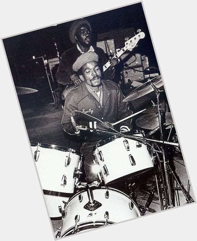 Happy Birthday to the influential reggae drummer Carlton Barrett, ex band member of The Wailers. 