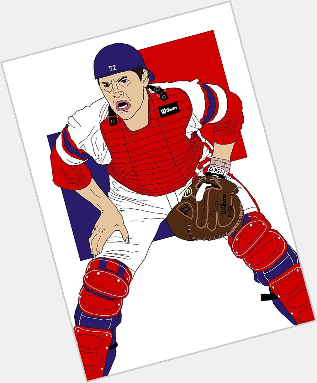 Happy Birthday to Carlton Fisk, a Tough Guy & rock behind the plate! 